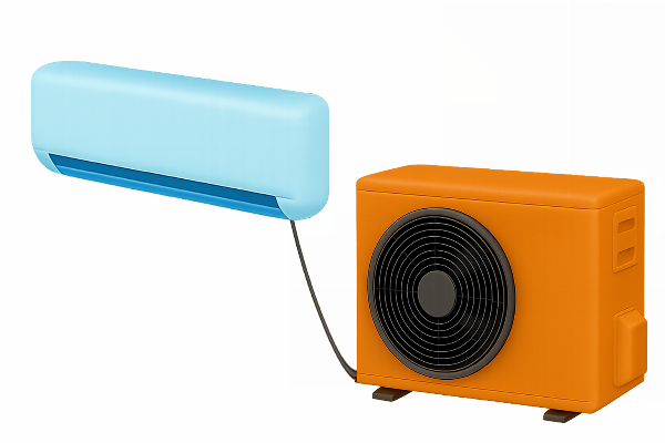 S – Sinclair Multi-split (2× 2,7 kW) + venkovní 4,1 kW